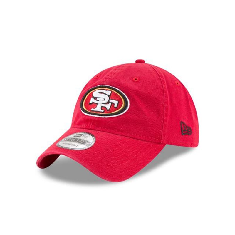 NFL San Francisco 49ers Core Classic 9Twenty Adjustable (JIM8559) - Red New Era Caps